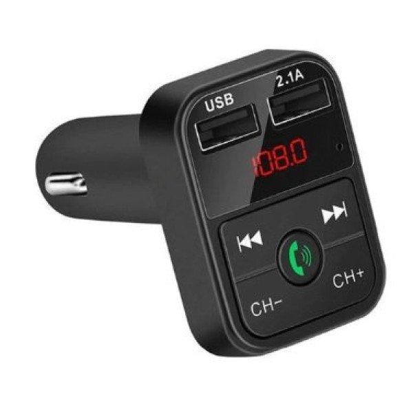 Automobilinis FM Moduliatorius / Laisvų Rankų Įranga / Bluetooth / USB / Micro SD