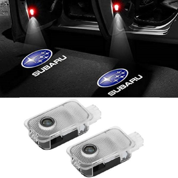 Subaru 3D LED Durų Logotipai