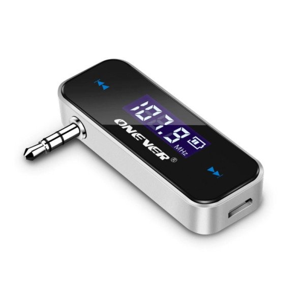 Mini AUX FM Moduliatorius 3.5mm MP3