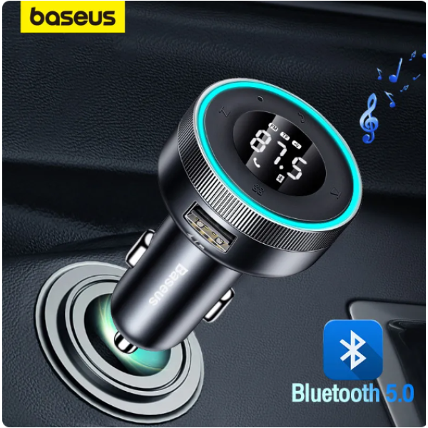 Automobilinis FM Moduliatorius / Laisvų Rankų Įranga / Bluetooth / USB / MP3 / 3.4A