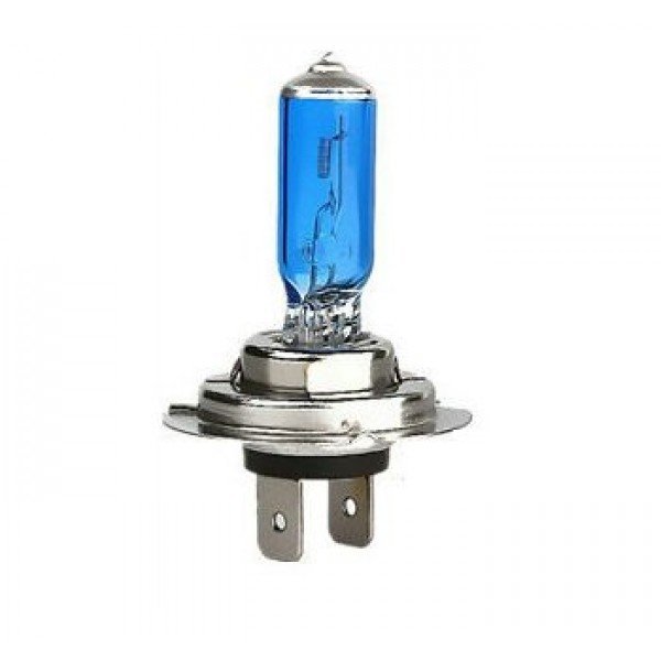 H7 SUPER WHITE halogeninė lemputė 12V 100W