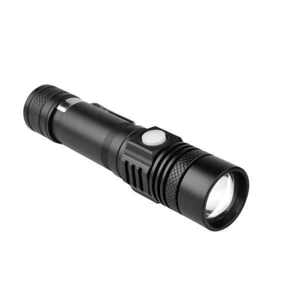 Galingas LED Žibintuvėlis 12000LM Pakraunamas, Reguliuojamas Spindulys