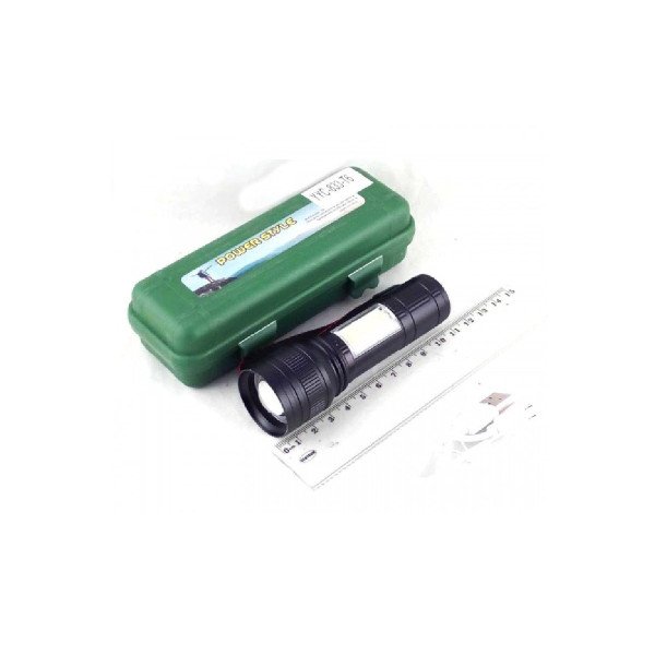 LED Žibintuvėlis T6 600LM 2000mAh Pakraunamas Reguliuojamas Spindulys