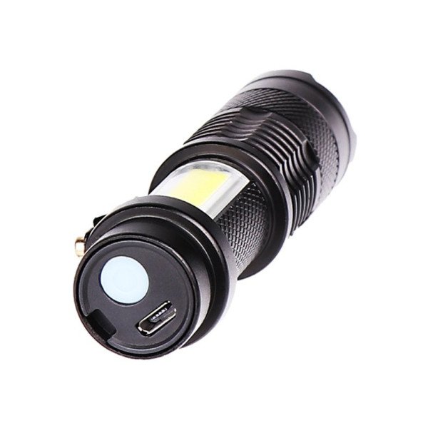Mini LED Žibintuvėlis 5W 2000LM Reguliuojamas Spindulys