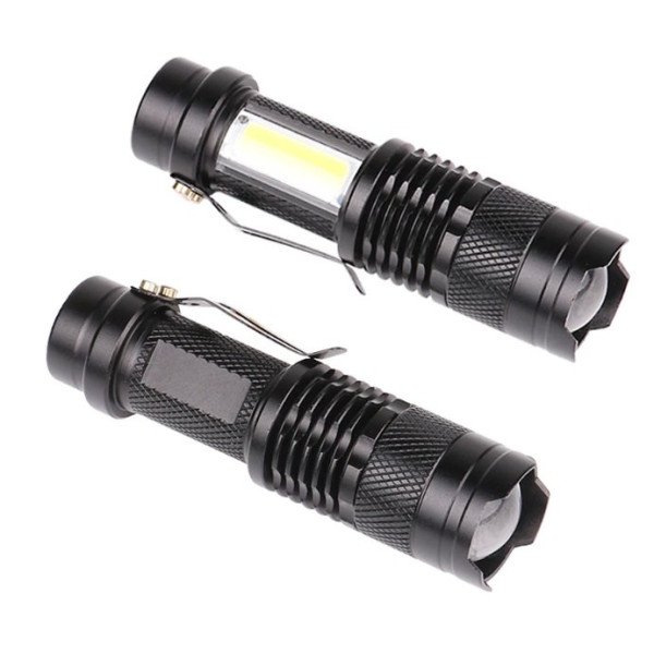 Mini LED Žibintuvėlis 5W 2000LM Reguliuojamas Spindulys