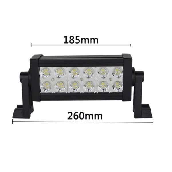 LED BAR Žibintas 36W 12-24V SPOT 21cm
