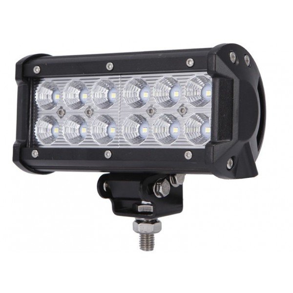 LED BAR Žibintas 36W 12-24V FLOOD 17.5CM