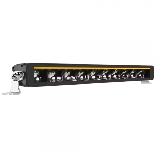 LED BAR Žibintas 100W SLIM DRL Sertifikuotas ( E9 HR PL R112 ) COMBO 55CM