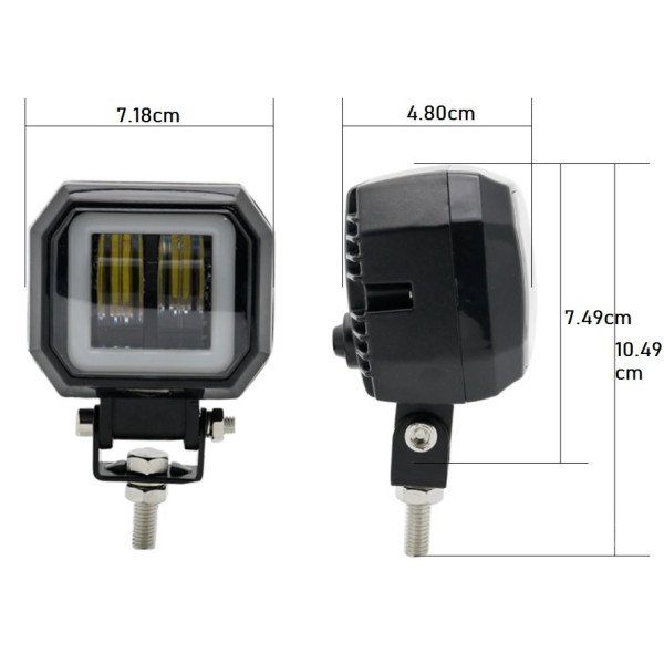 LED darba lampas SPOT 20W ar Angel Eyes