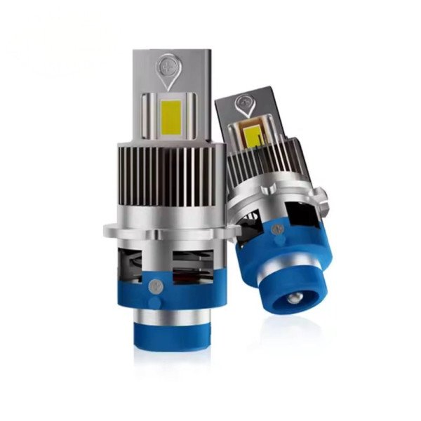 D2S LED +580% MINI Lemputės 26000LM CANBUS 12-24V, 130W priekiniams žibintams