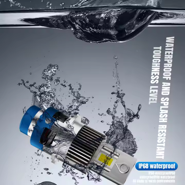 D2S LED +580% MINI Lemputės 26000LM CANBUS 12-24V, 130W priekiniams žibintams