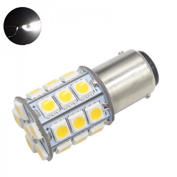 LED Lemputė P21W- BA15S , 24 - LED
