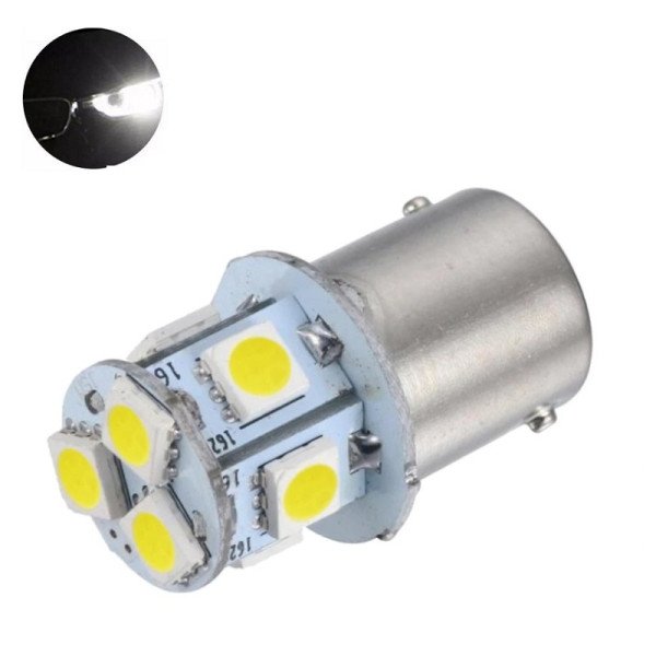 LED Lemputė P21W- BA15S , 8 - LED