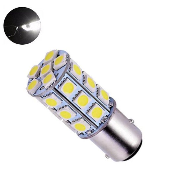 LED Lemputė P21/5W- BAY15D , 24 - LED 