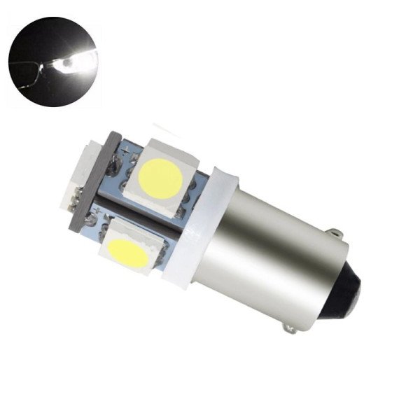 LED Lemputė BA9S/ T4W 5 - LED