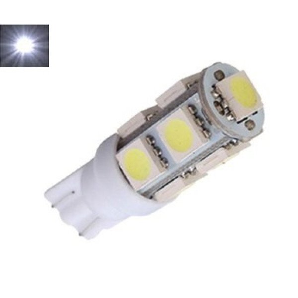 LED Lemputė CANBUS T10 / W5W 9 - LED