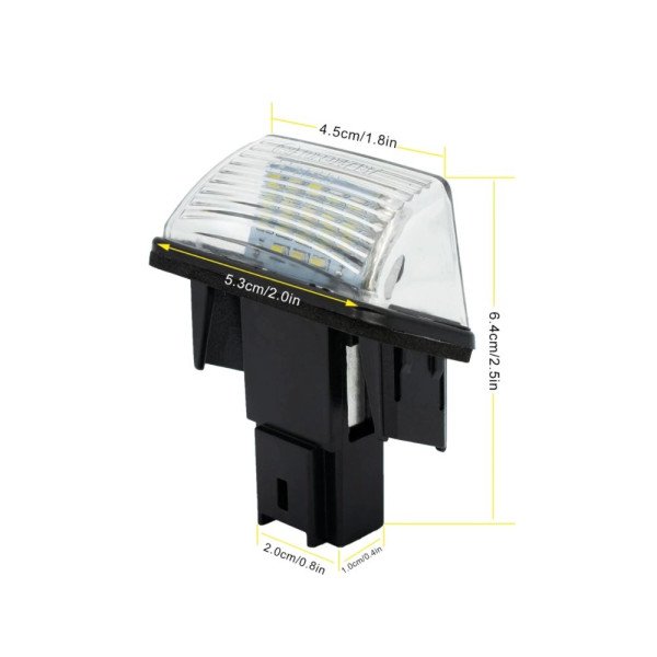 Citroen / Peugeot LED numerio apšvietimo lemputės 