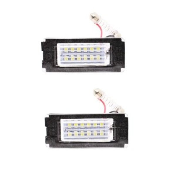 MINI Cooper LED numerio apšvietimo lemputės 
