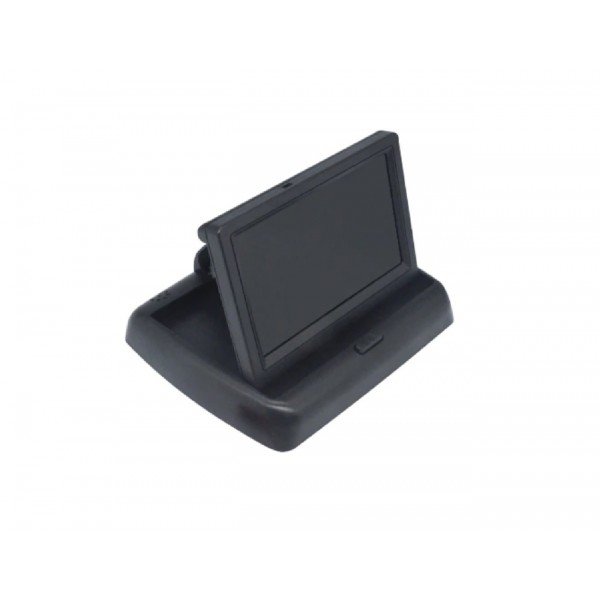 Automobilinis LCD monitorius 4.3" atlenkiamas