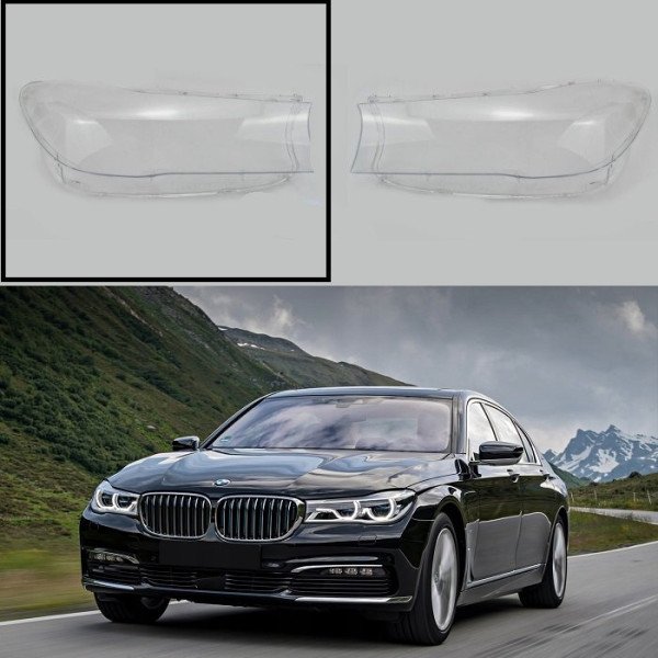 BMW 7 G11/G12 - Dešinės pusės žibinto stiklas