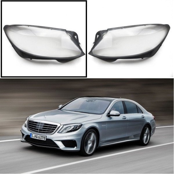 Mercedes-Benz W222 - Dešinės pusės žibinto stiklas