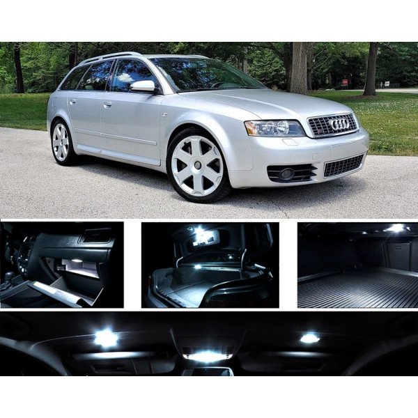 AUDI A4 B6 LED Salono apšvietimo lempučių rinkinys