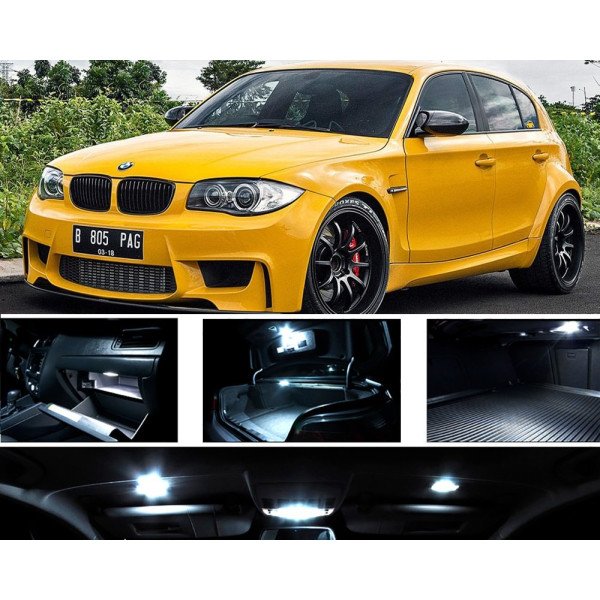 BMW 1 E87 LED Salono apšvietimo lempučių rinkinys