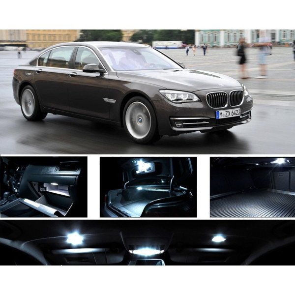 BMW 7 F01 F02 LED Salono apšvietimo lempučių rinkinys