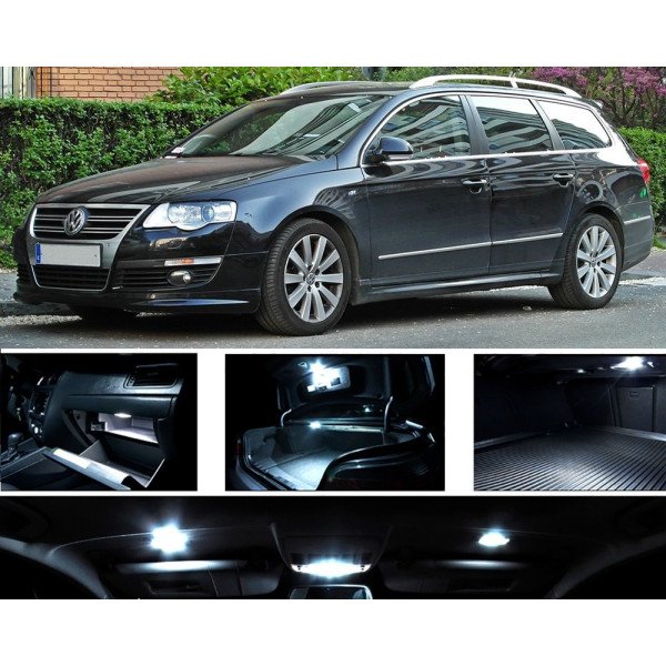Volkswagen Passat B6 LED Salono apšvietimo lempučių rinkinys
