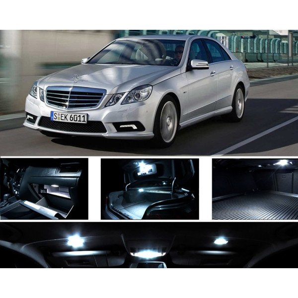 Mercedes-Benz W212 LED Salono apšvietimo lempučių rinkinys