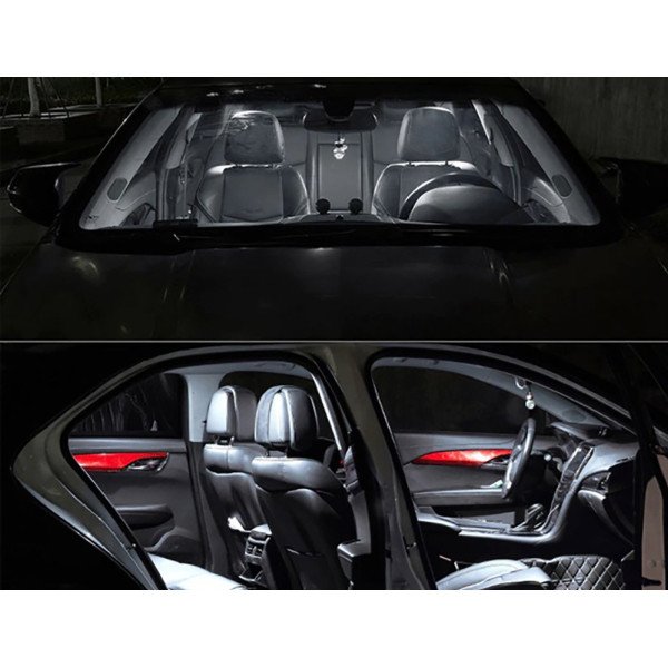 AUDI A4 B7 LED Salono apšvietimo lempučių rinkinys